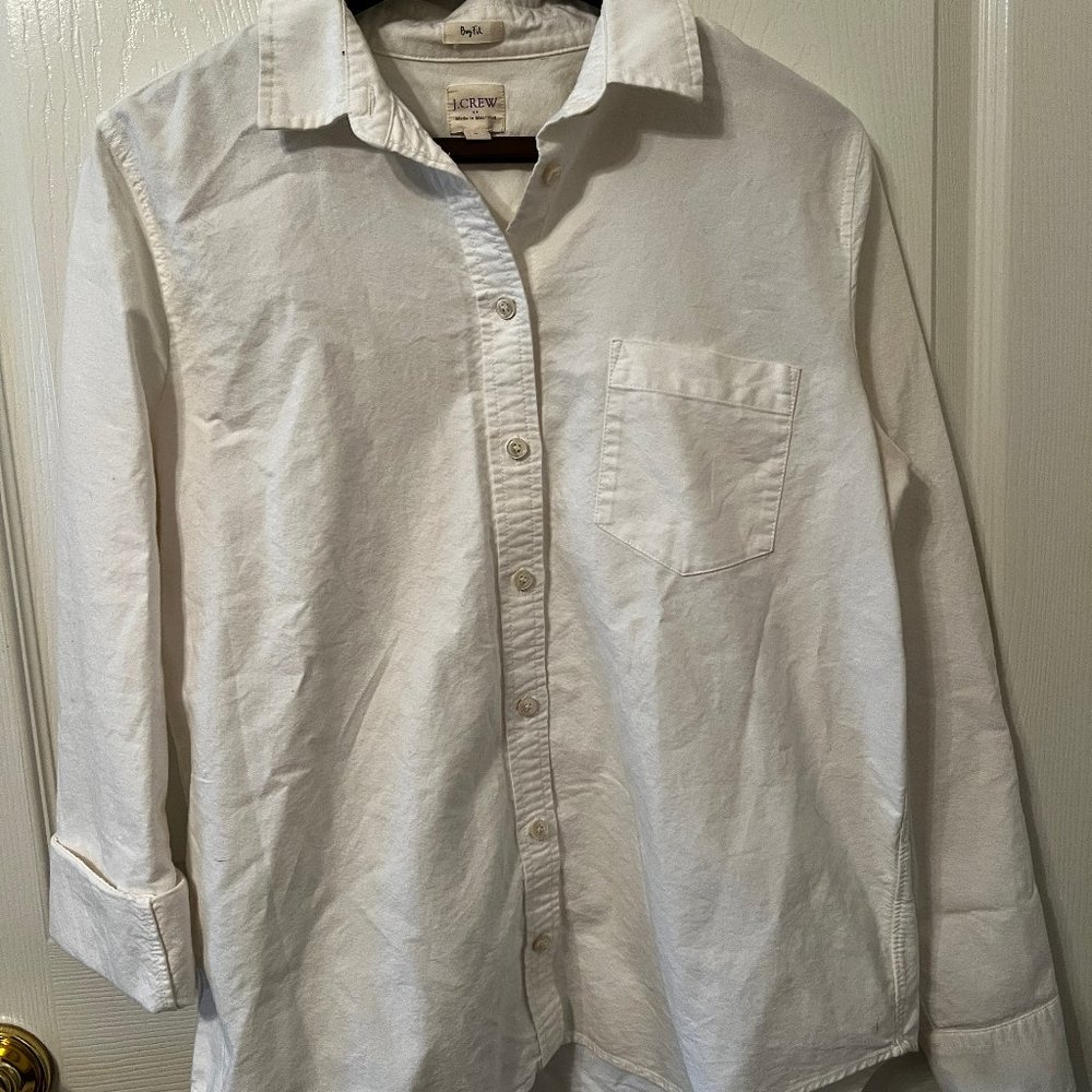 J. Crew Women's Oxford White